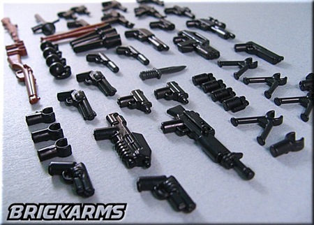 Brickarms LEGO Minifigure Weapons