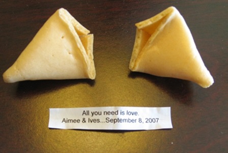 funny fortune cookies. Wedding fortune cookie