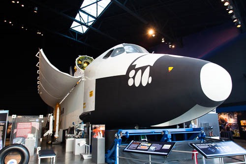 The Space Shuttle Full Fuselage Trainer