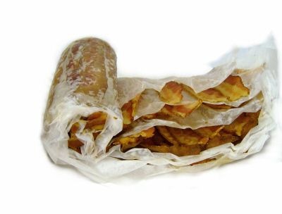 Unrolling the canned bacon