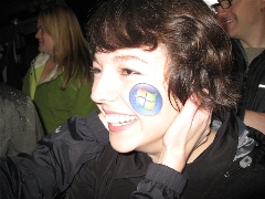 Jane and her Vista tattoo