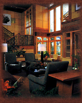 Willows Lodge lobby